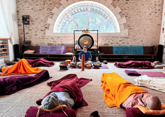 Séance yoga