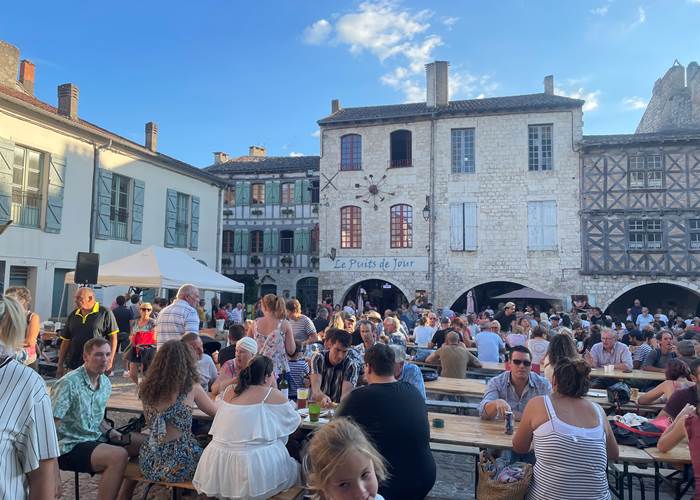 Marché gourmand de Lauzerte