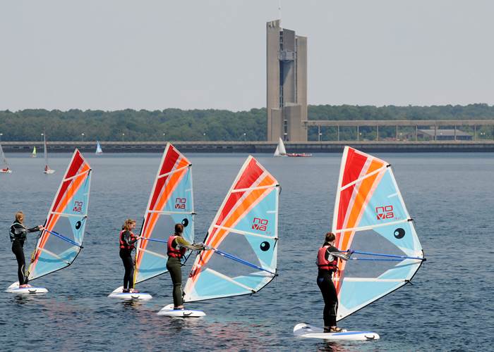 Un des lacs de l'Eau d'Heure