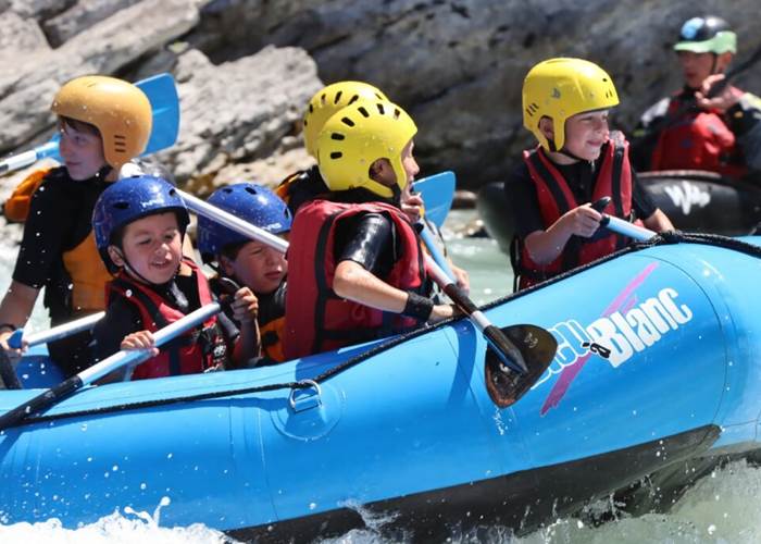 De Bleu à Blanc Rafting