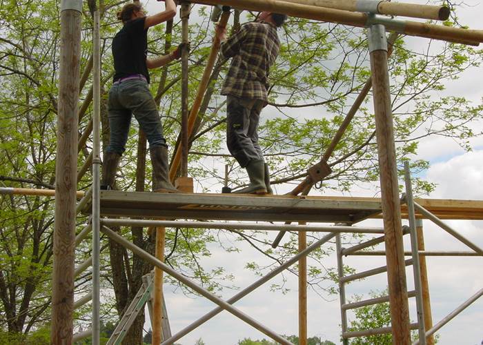 construction tente safari