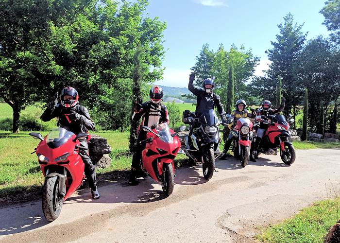 L'équipe Ducati !