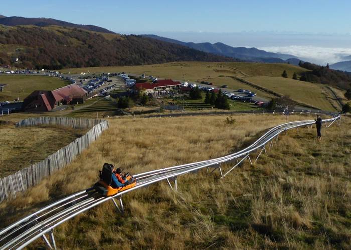 Luge au Markstein