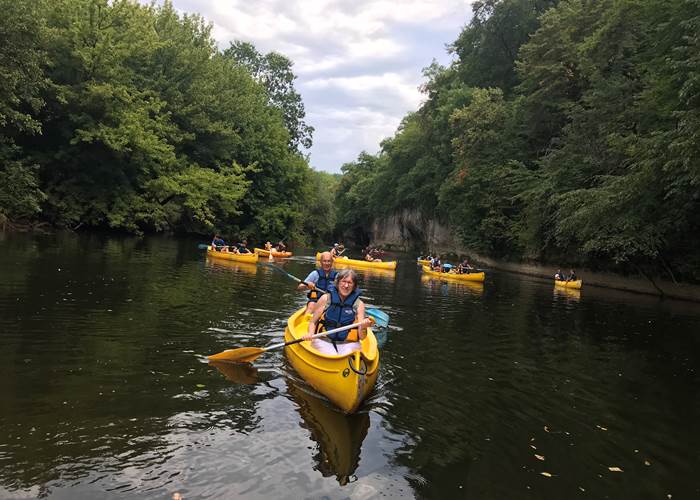 canoë proche de Sarlat