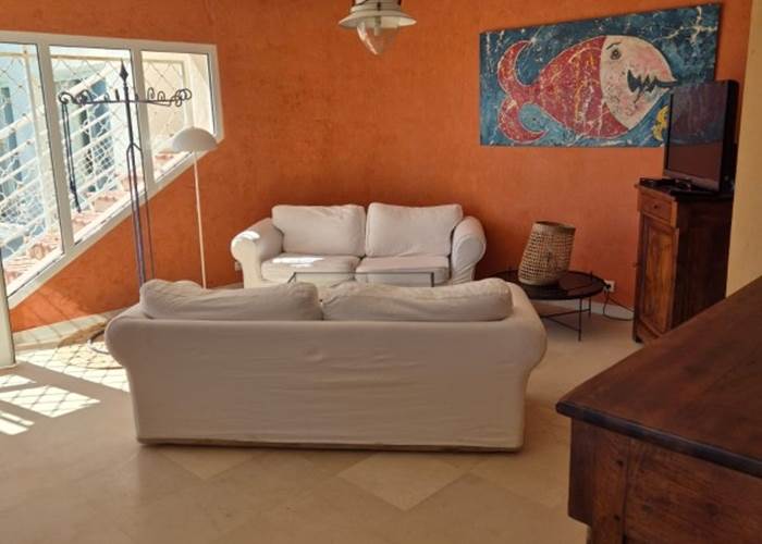 deuxième salon   villa Cannes