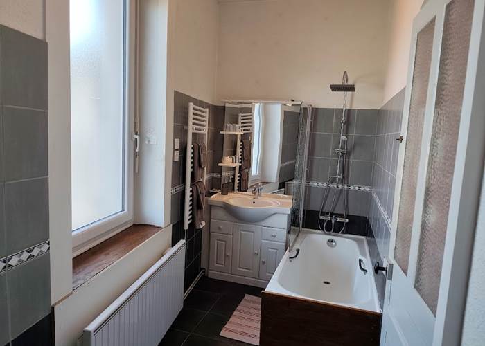 Salle de bain chambre à la Grenouille Blanche