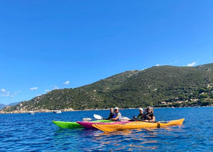 Abbartello kayak Corse vers Campomoro