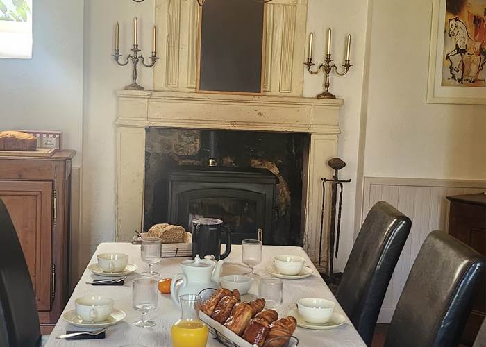 PETIT DEJEUNER COPIEUX ET GOURMAND