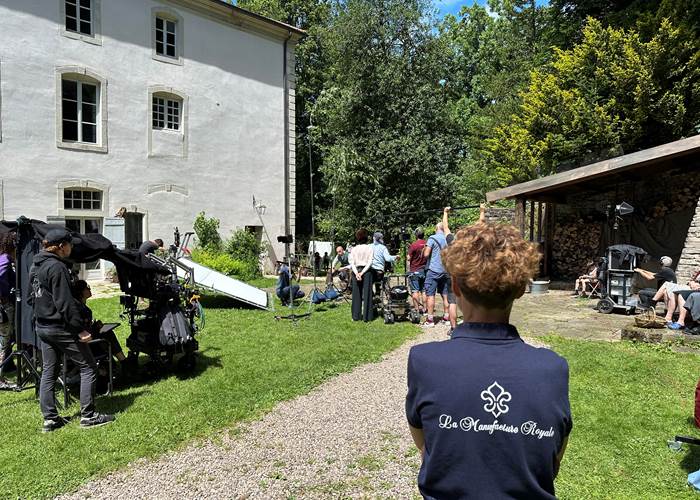 Nouveau film à la Manufacture Royale de Bains