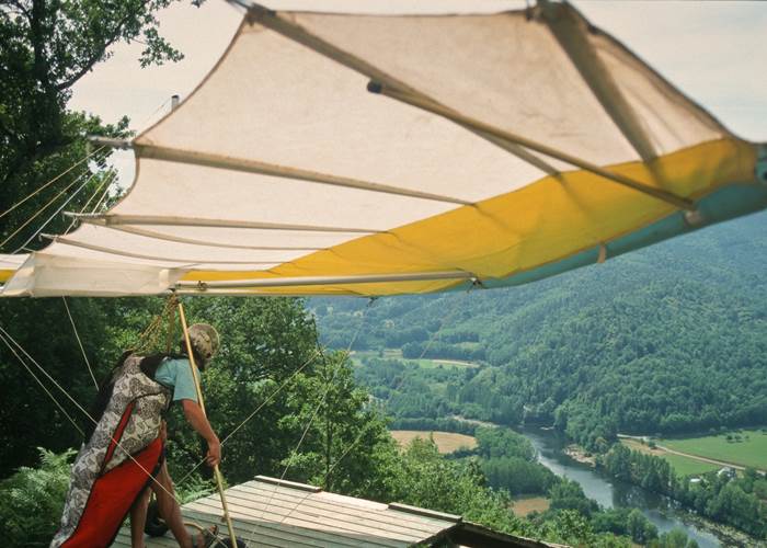 Vol à voile au Suc au May