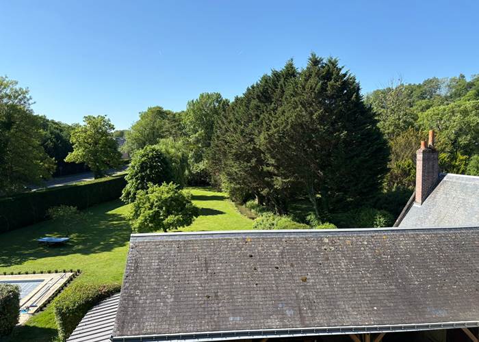 Vue jardin Touraine