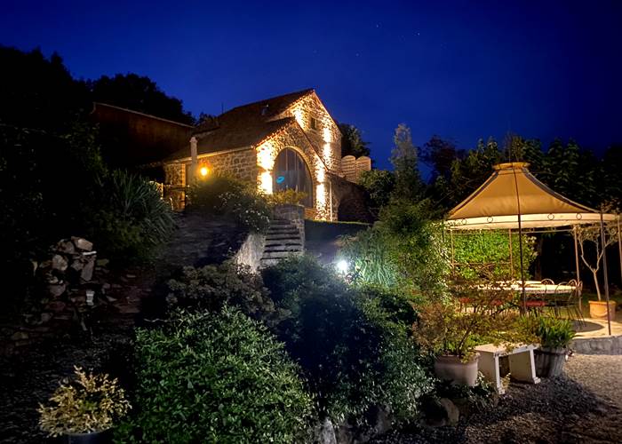 Gîte vue la nuit
