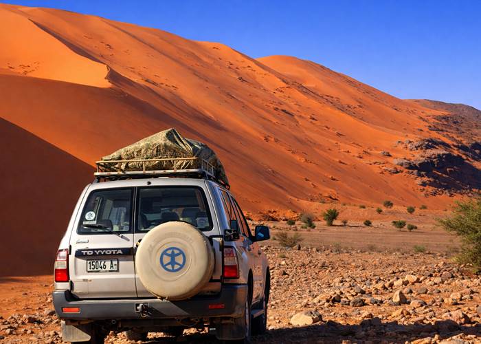 Découvrir le désert en 4x4, accompagné et à votre rythme