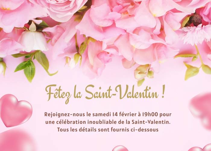 Saint Valentin chambre d'hôtes Seloignes