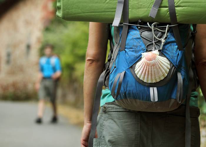 Vers les chemins de Compostelle. Crédit photo Malika Turin