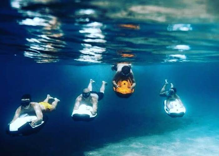 ECO GLISS SEABOB SNORKELING EN GROUPE