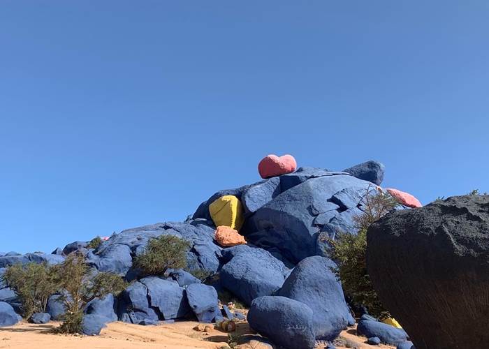 LES ROCHERS PEINTS TAFRAOUTE