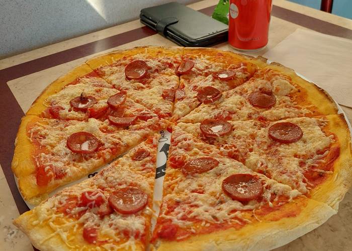 Pizza chorizo