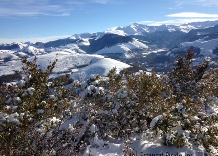 hiver en haut pic de Jer