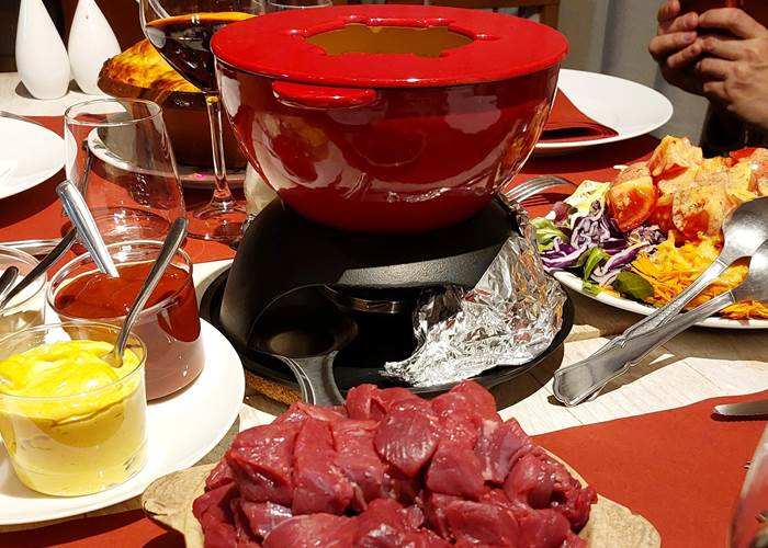 Maison d'hôtes Le Ranch des Lacs, une cuisine maison au produits locaux.