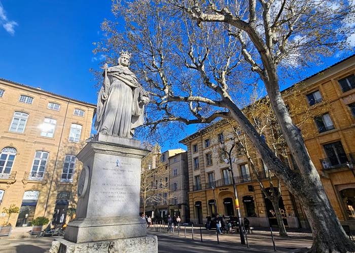 Cours Mirabeau - Fontaine du Roi René