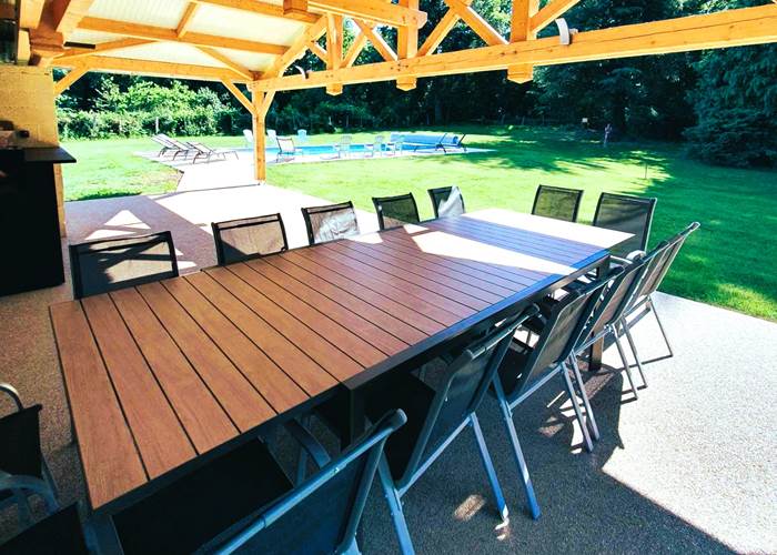 Domaine du Four - Terrasse Piscine