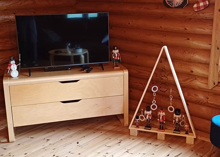Sapin bricolé par Daniel