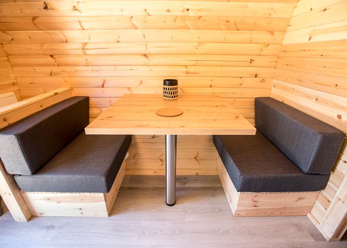 Salon Tonneau - Chambre Deluxe