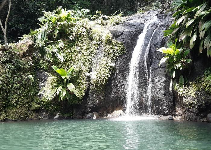 Cascade Bis à Sainte Rose Guadeloupe
