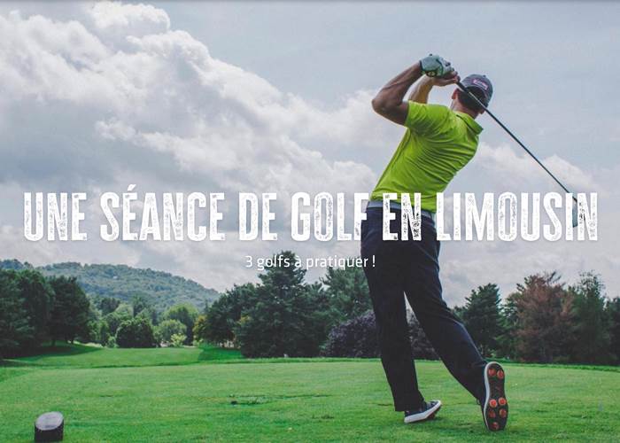 Séance de golf