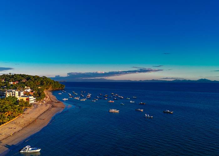 Vue aérienne de Nosy Be - Ambatoloaka