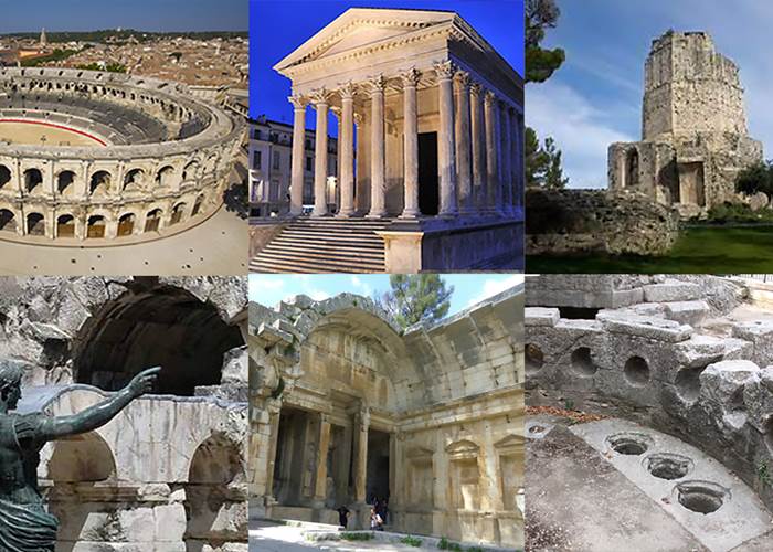 Les Monuments Romains de Nîmes