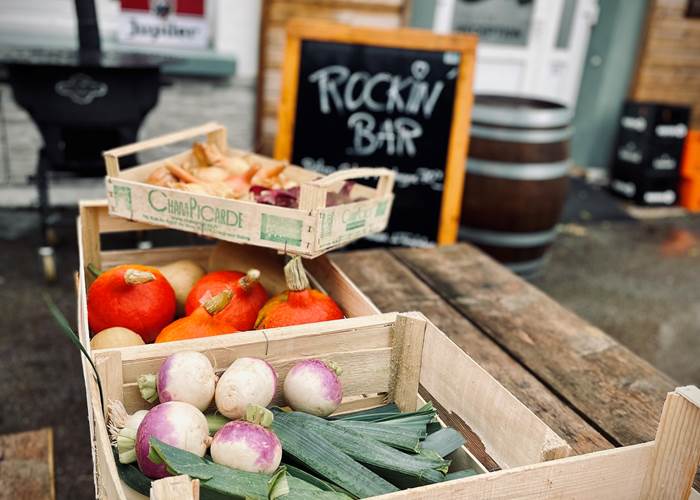 plats confectionnés avec des produits locaux bio des Hautes Vosges au maximum