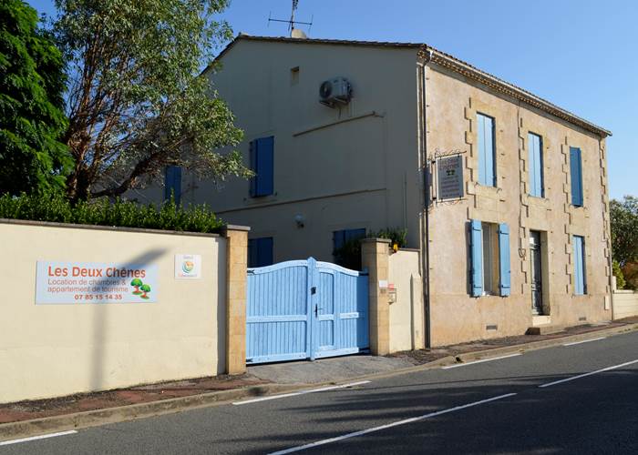 Gîte vue de l'extérieur