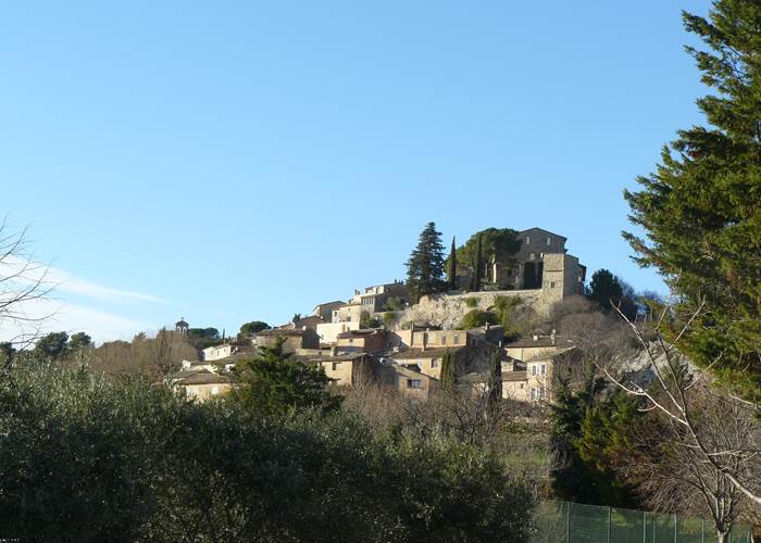 Petit village de Joucas dans le Luberon
