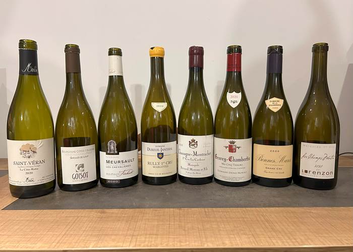 Dégustation : Les vins de Bourgogne sur le millésime 2020