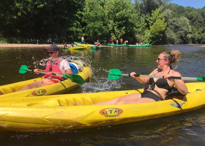 Canoë sur la Dordogne, Périgord