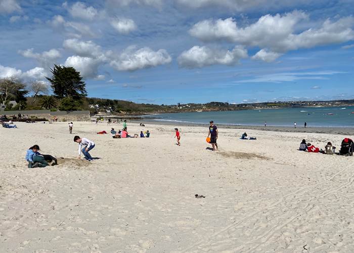 Plage de Bertheaume, Plougonvelin