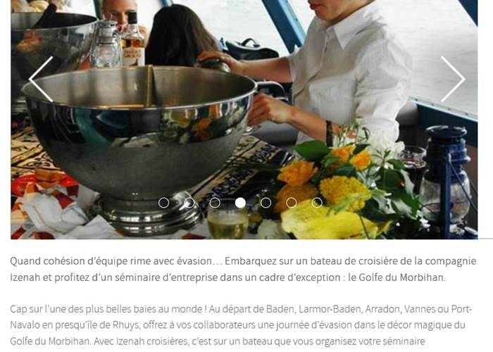 Notre Partenaire Izenah Croisières