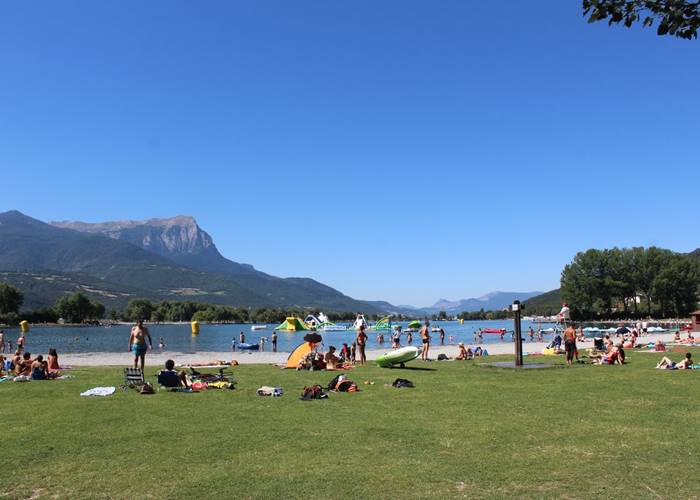 Le plan d'Eau d'Embrun