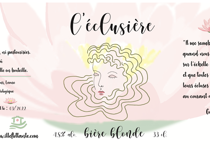 Bière l'éclusière ille flottante