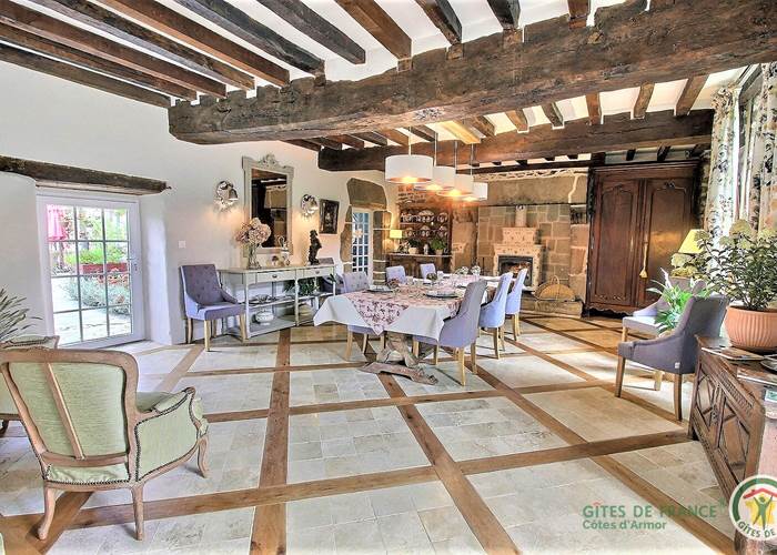 Table d'Hôtes Kergroaz Maner Salle à manger
