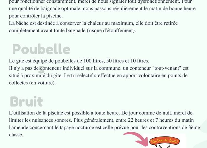 Informations pratiques avant l'arrivée