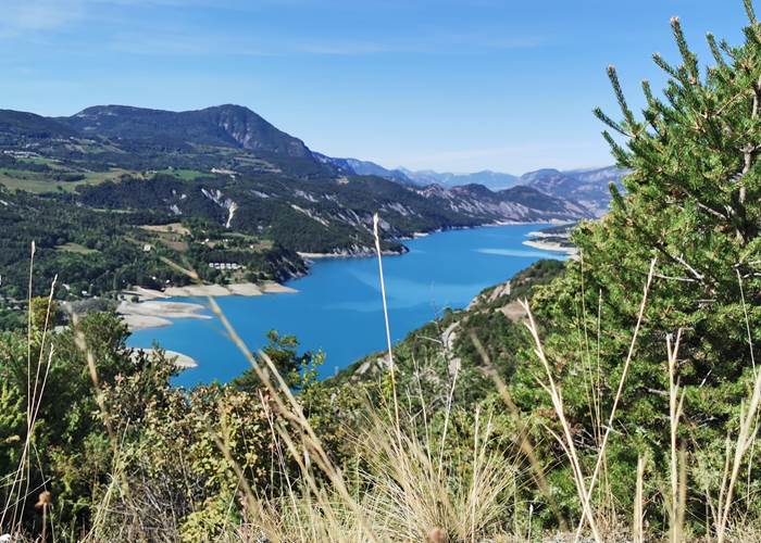 Le lac de Serre Ponçon