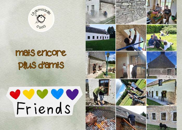 La demoiselle ô bois en travaux