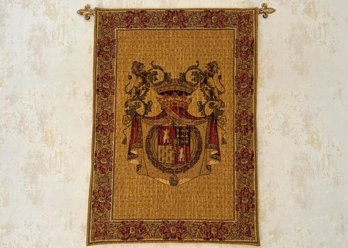 La Maison Voyage 41 - tapisserie  - Chambre Chateau