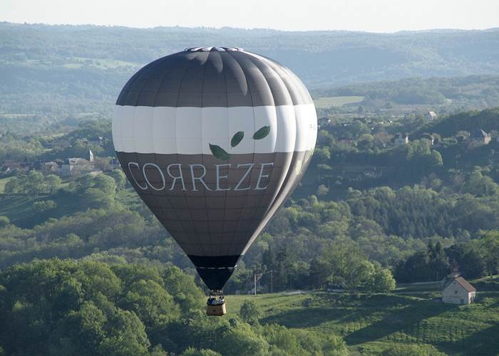 vol en montgolfière