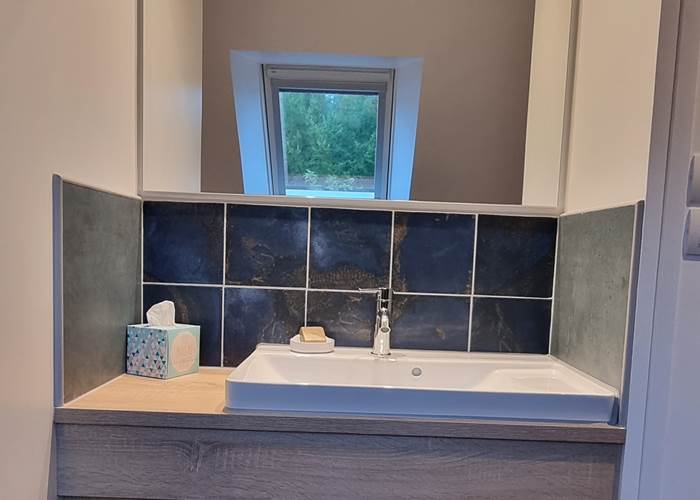 Au Pré du Chêne - Salle de bain partagée