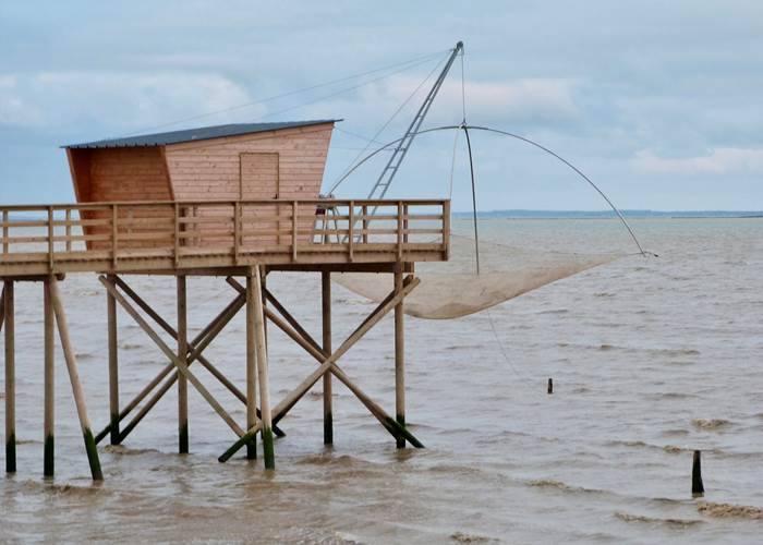 Depuis un ponton