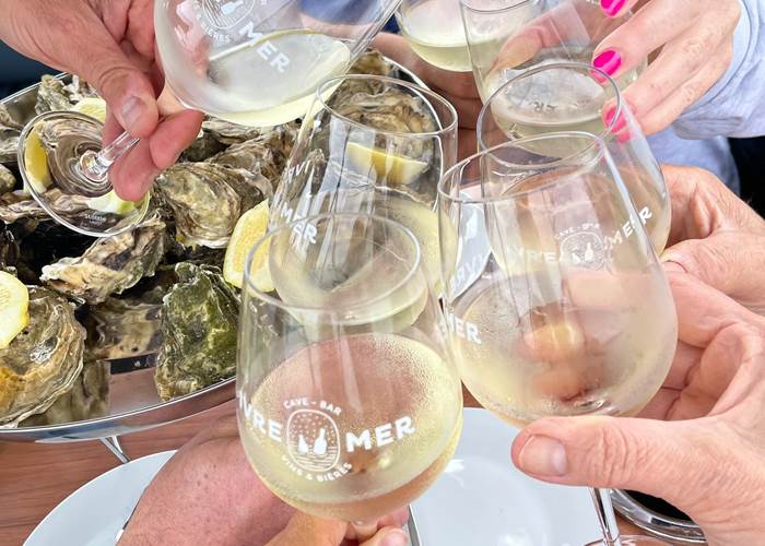 Dégustation de vins à bord du Riec'h